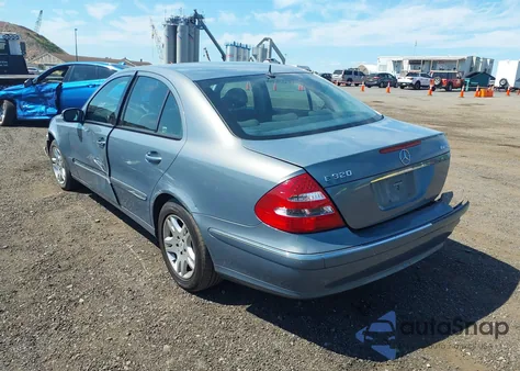 2004 Mercedes-Benz E 320 4Matic из США, поврежденный, VIN WDBUF82J64X122152
